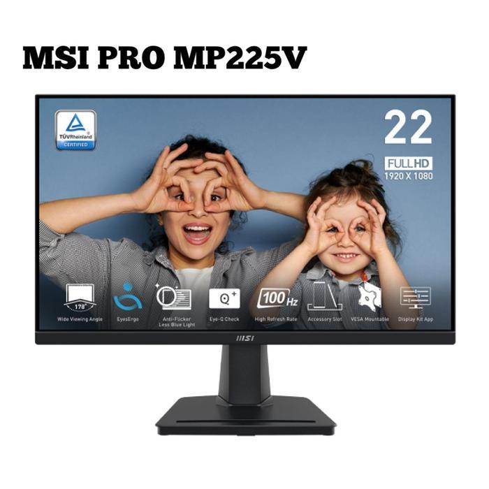 Monitor LED MSI PRO MP225V 22 Inch 1080p FHD 100Hz - MSI Pro MP225V