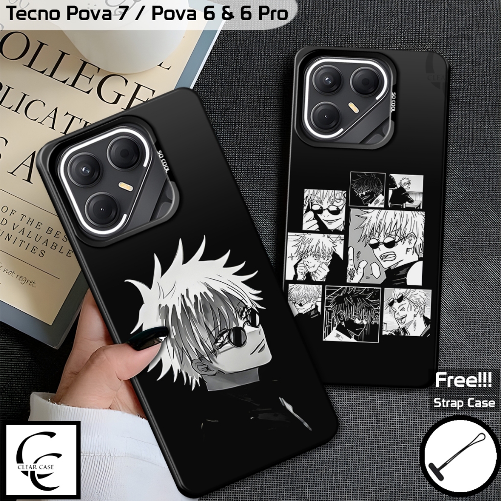 Casing So Cool Tecno Pova 7 Terbaru 2025 | SoftCase HP Tecno Pova 7 | Tecno Pova 6 & Tecno Pova 6 Pr