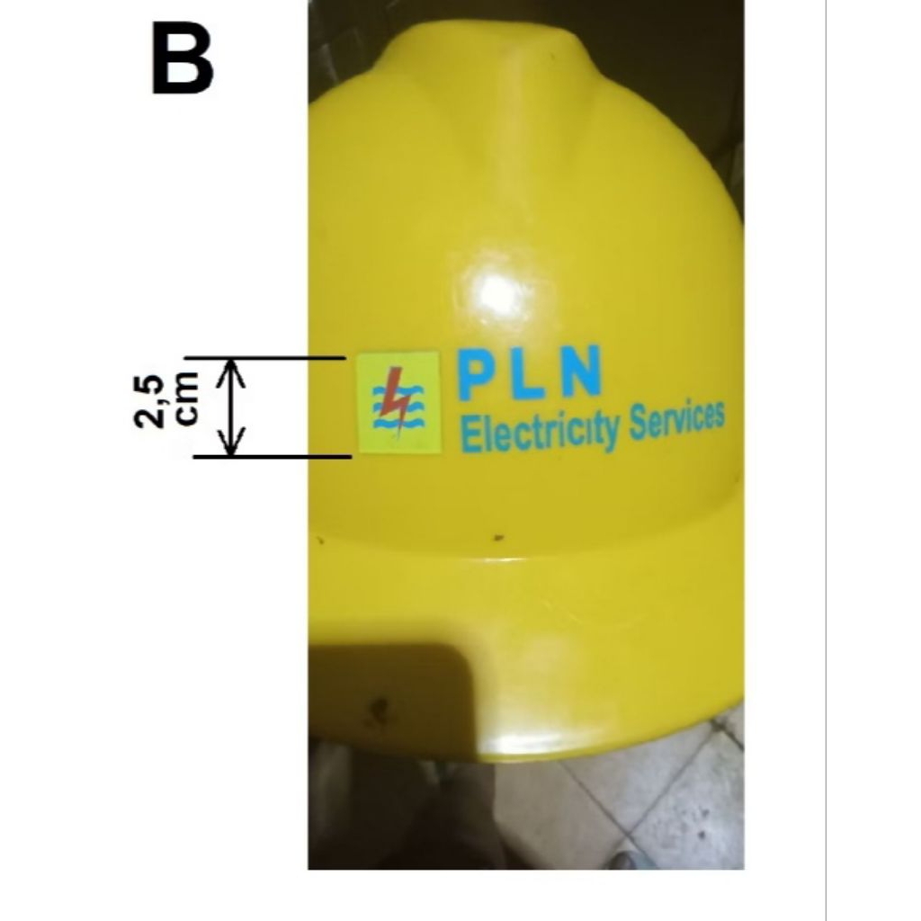 Cutting Stiker PLN Electricity Service