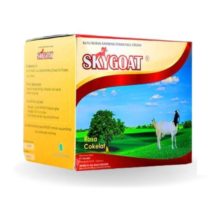 

SkyGoat Susu Kambing Etawa Bubuk Cokelat Full Cream