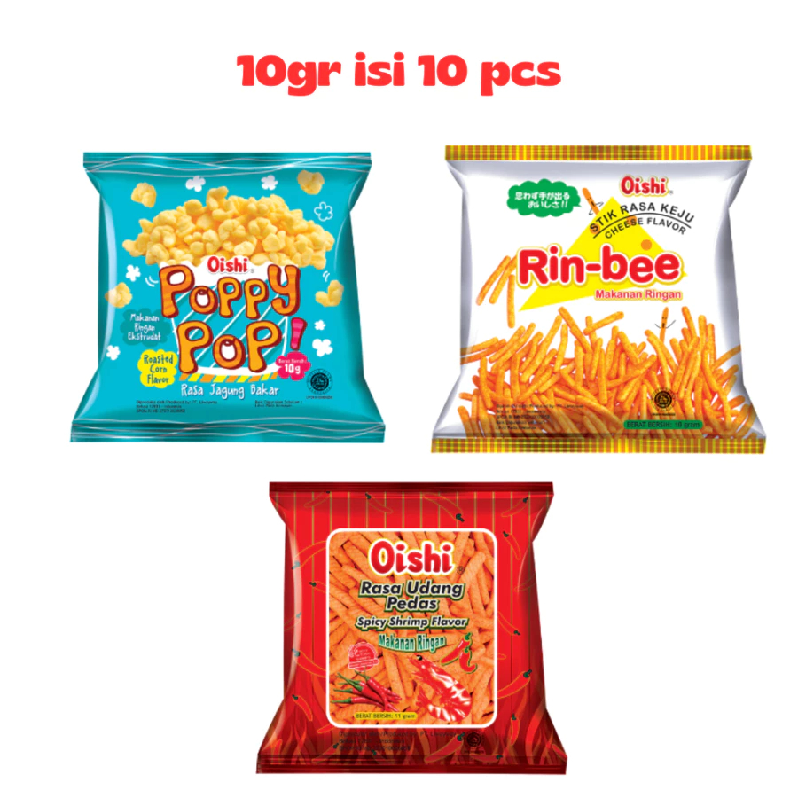 

(RCG) Oishi Rinbee Keju Udang (10 pcs)