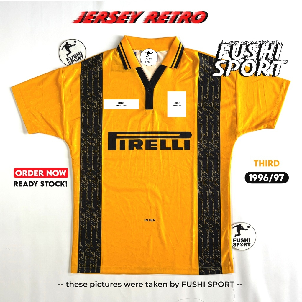 RETRO | Jersey Baju Bola Inter 3rd Third 1996 1997