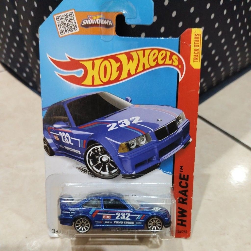 Hot wheels BMW E36 M3 Race blue