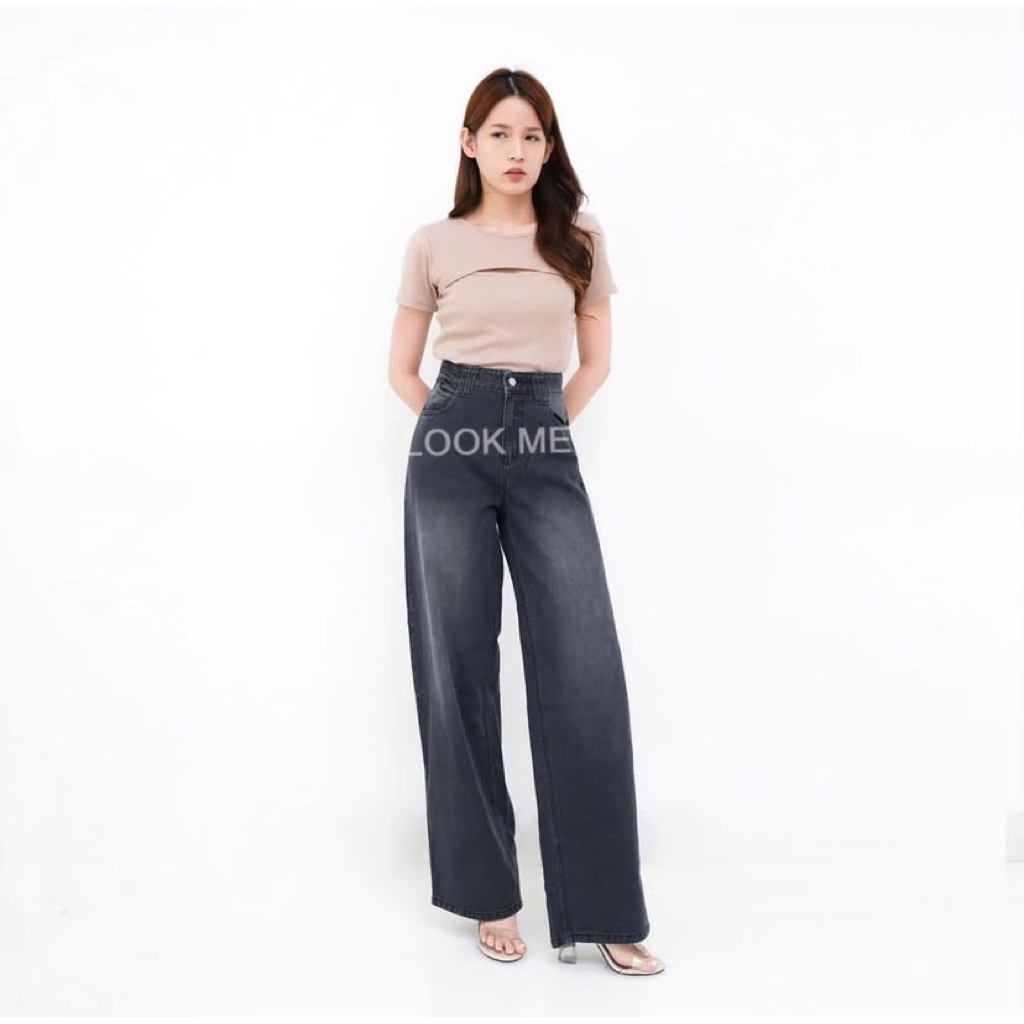 Baggy Jeans Dark Grey / Baggy jeans Abu wash @deyansco