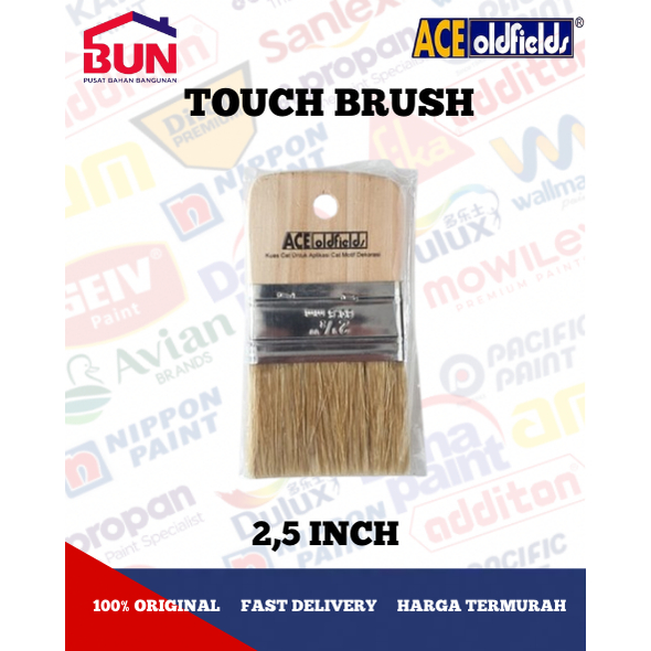 

MERK ACE OLDFIELDS TOUCH BRUSH / KUAS DEKORATIF 2.5inch