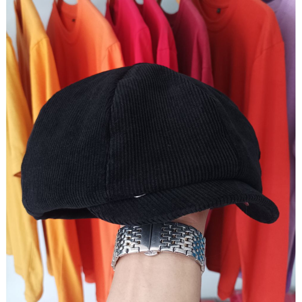 TOPI NEWSBOY CORDUROY/ NEWSBOY HATS KLASIK