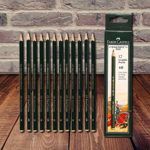 

TERBARU PENSIL 2B FABER CASTELL ( 1 pack isi 12 pensil )