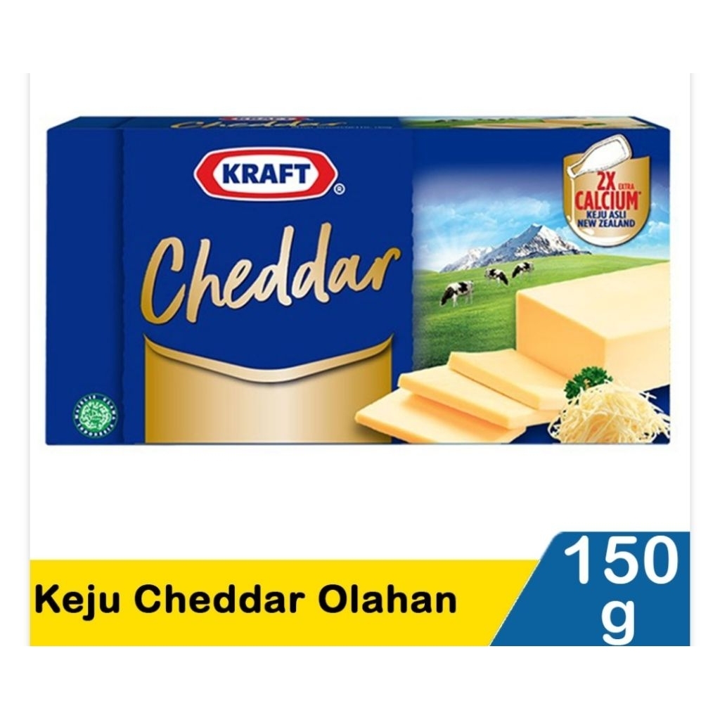 

Keju KRAFT CHEDDAR 150gram