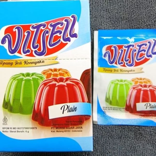 

JELLY PUDDING PLAIN VITJELL 6GR ( 1 KOTAK )
