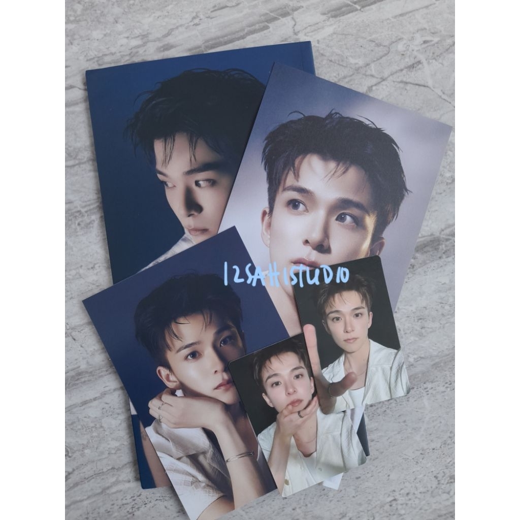 [READY] ALBUM MINI PLEASURE ASAHI TREASURE BLUE VER PHOTOCARD ALBUM ONLY