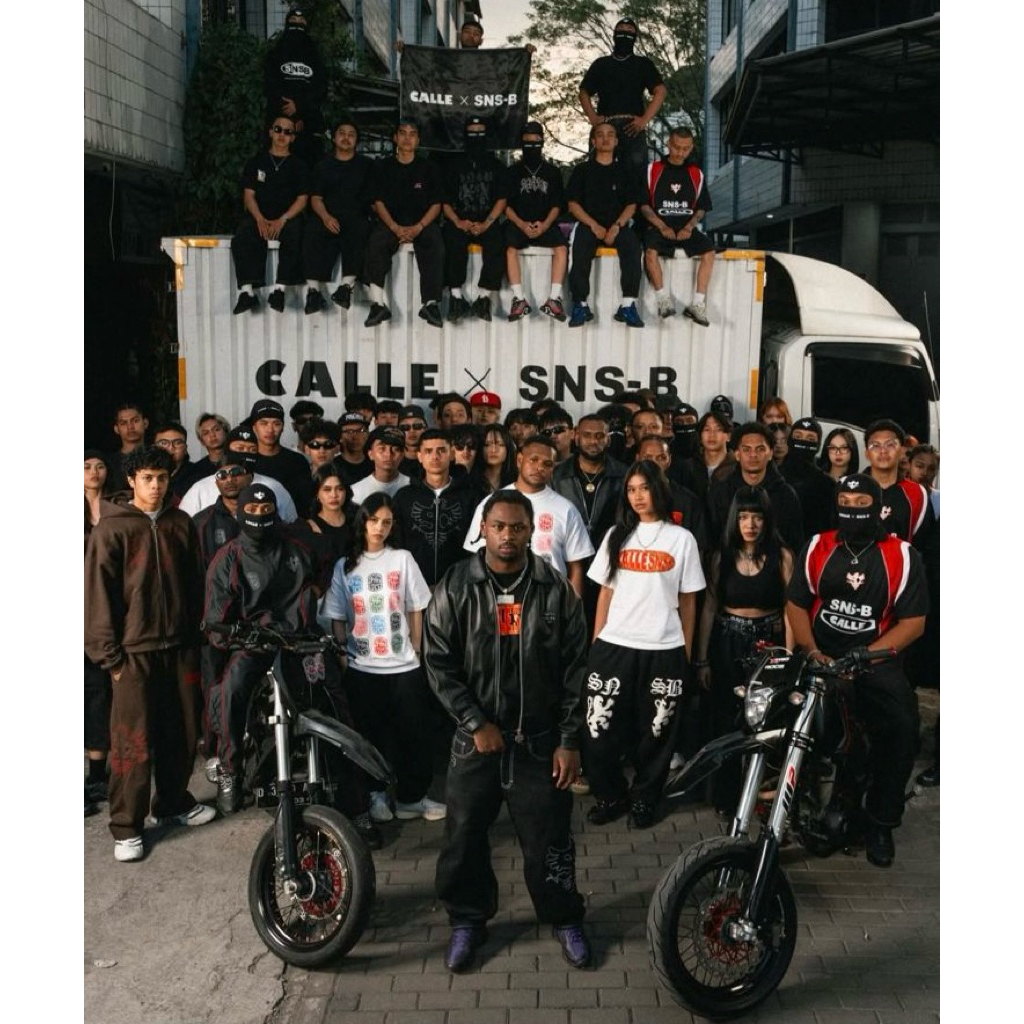 CALLE X SNS-B JERSY,TSHIRT,TRACK PANTS, SWEETPANTS, DENIM BLACK