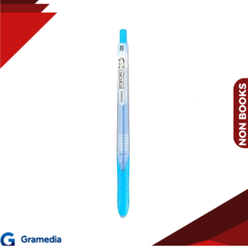 

Granedia Medan - ZEBRA KOKORO GEL PEN 05MM LIGHT BLUE