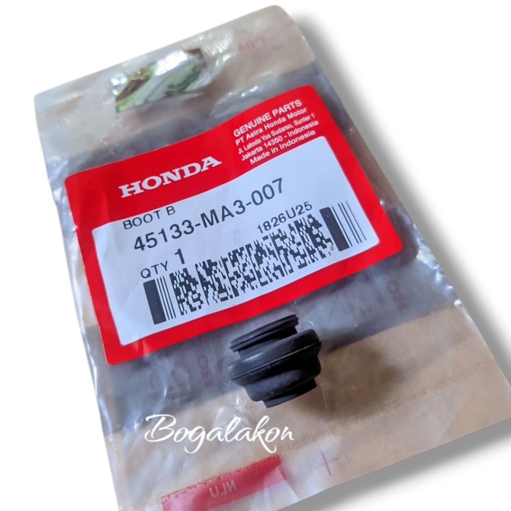 Karet boot kaliper supra tiger karisma beat spacy scoopy original ahm 45133ma3007