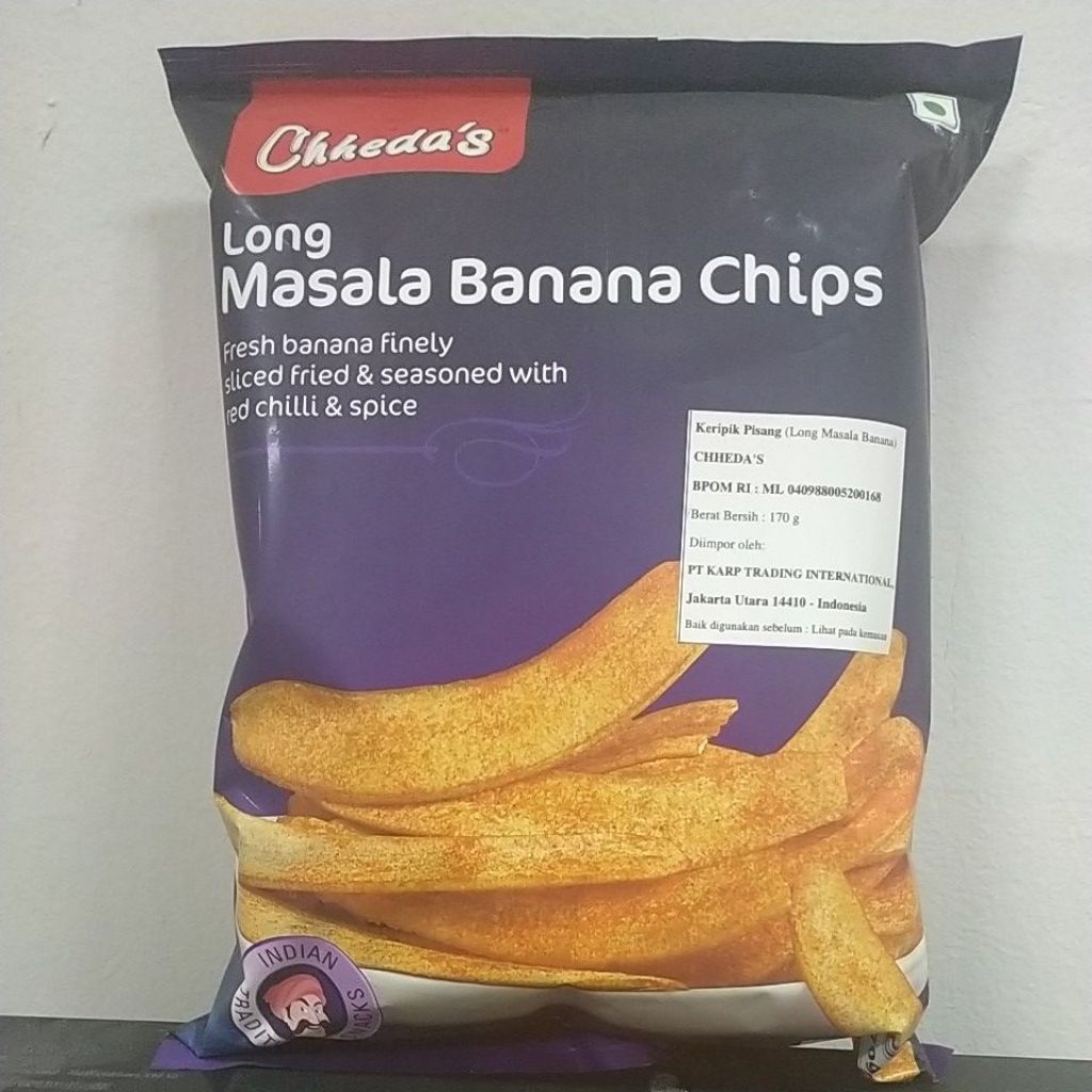 

Chhedas's Long Masala Banana Chips @170gr