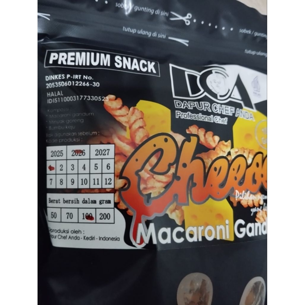 

Makaroni Gandum Halal