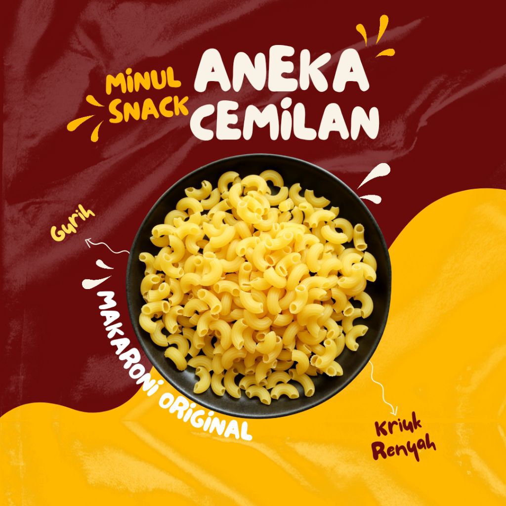 

Makaroni Kriuk Gurih Renyah Original