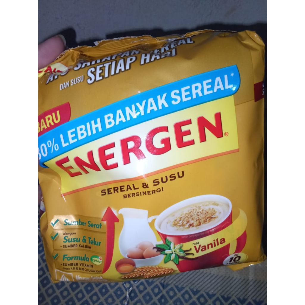 

Energen vanila sereal