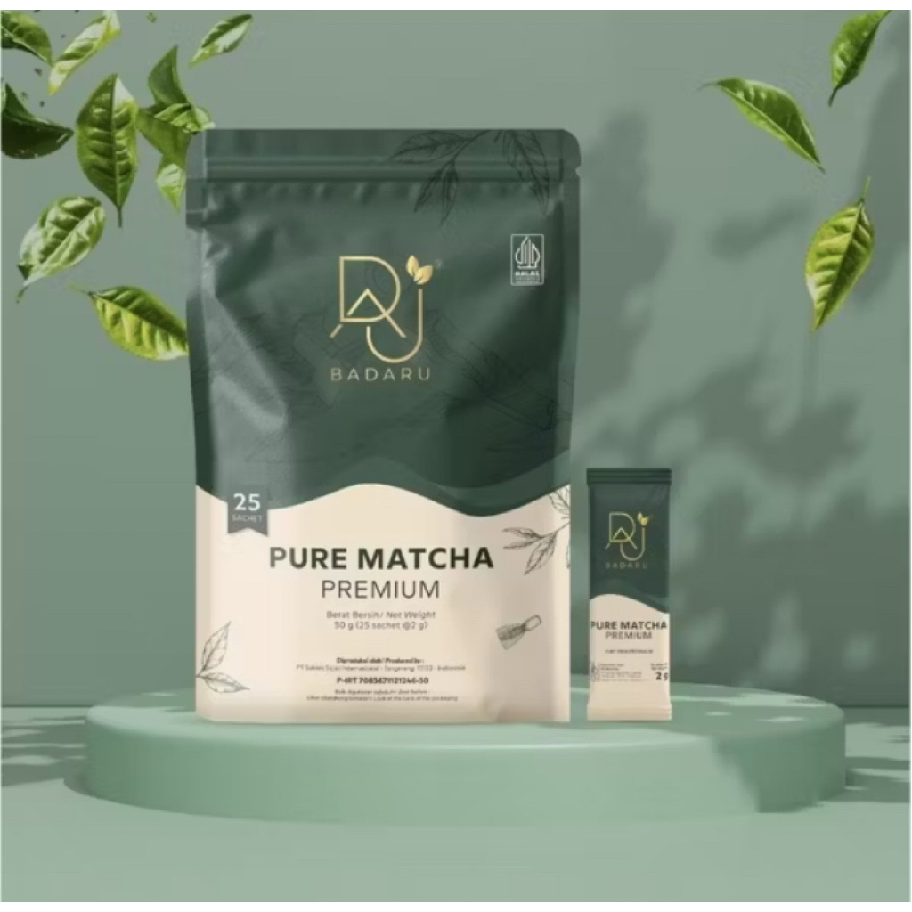 

NEW - Pure Matcha badaru isi 25 sachet