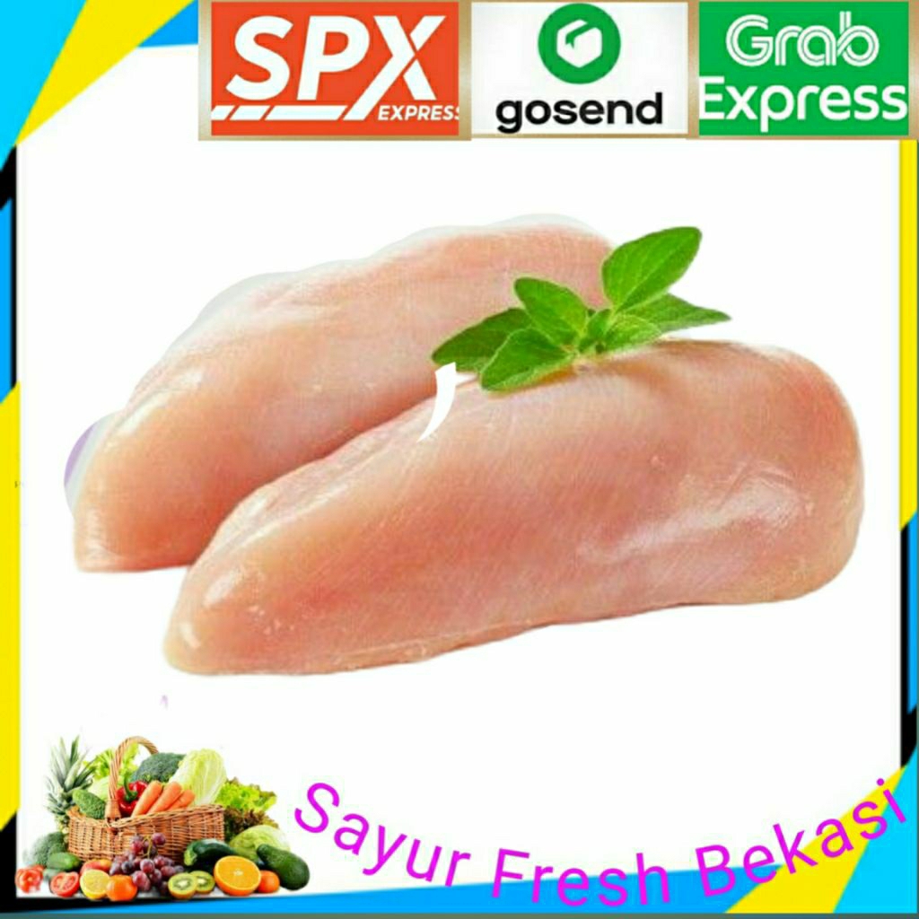 

Dada Ayam Fillet 250gr.