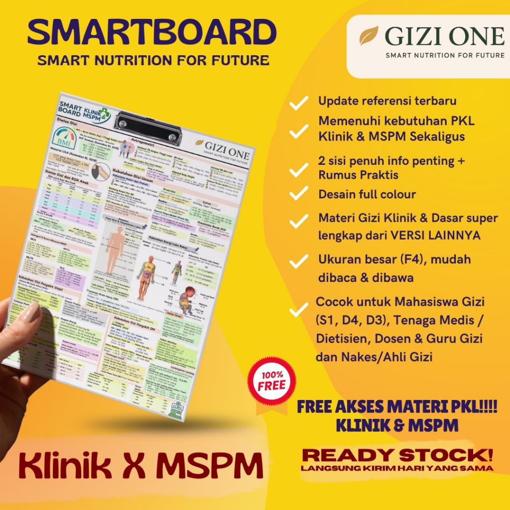 

PAPAN GIZI || SMARTBOARD || PAPAN DADA GIZI KLINIK MSPM TERUPDATE
