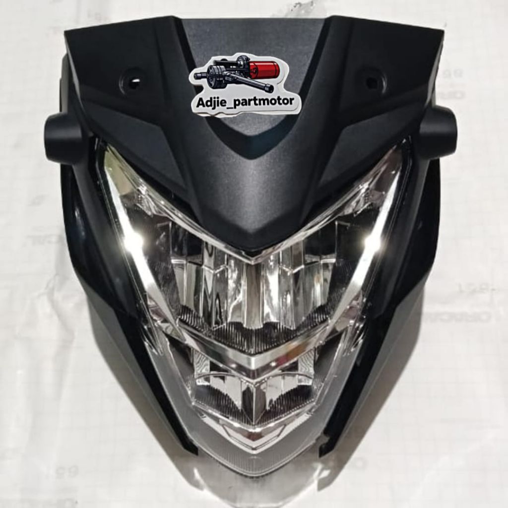 batok kepala kedok reflektor lampu depan CB 150 R LED tahun 2015-2021