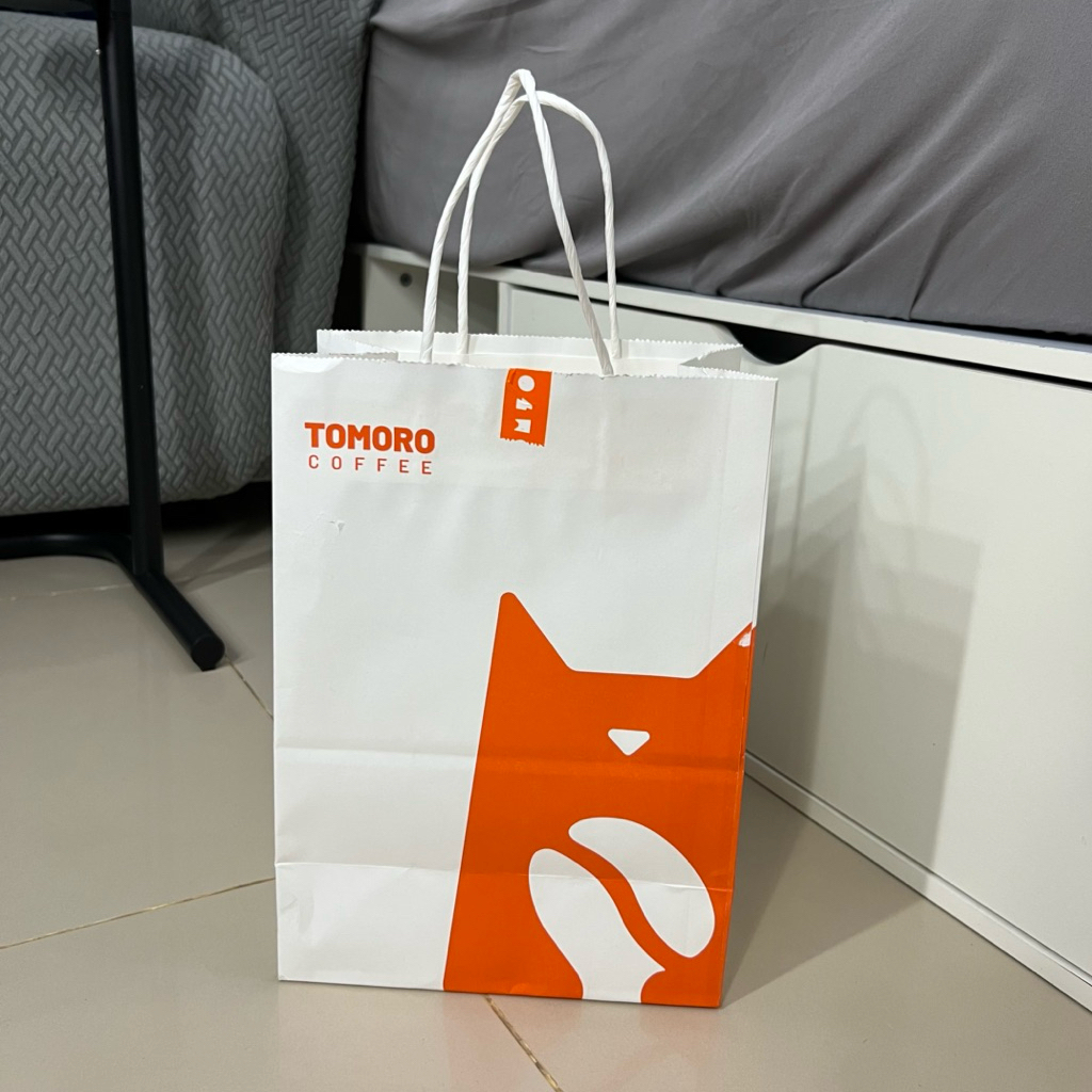 

Tomoro Coffee Paper Bag / Tas Kertas Kantong Belanja / Paperbag
