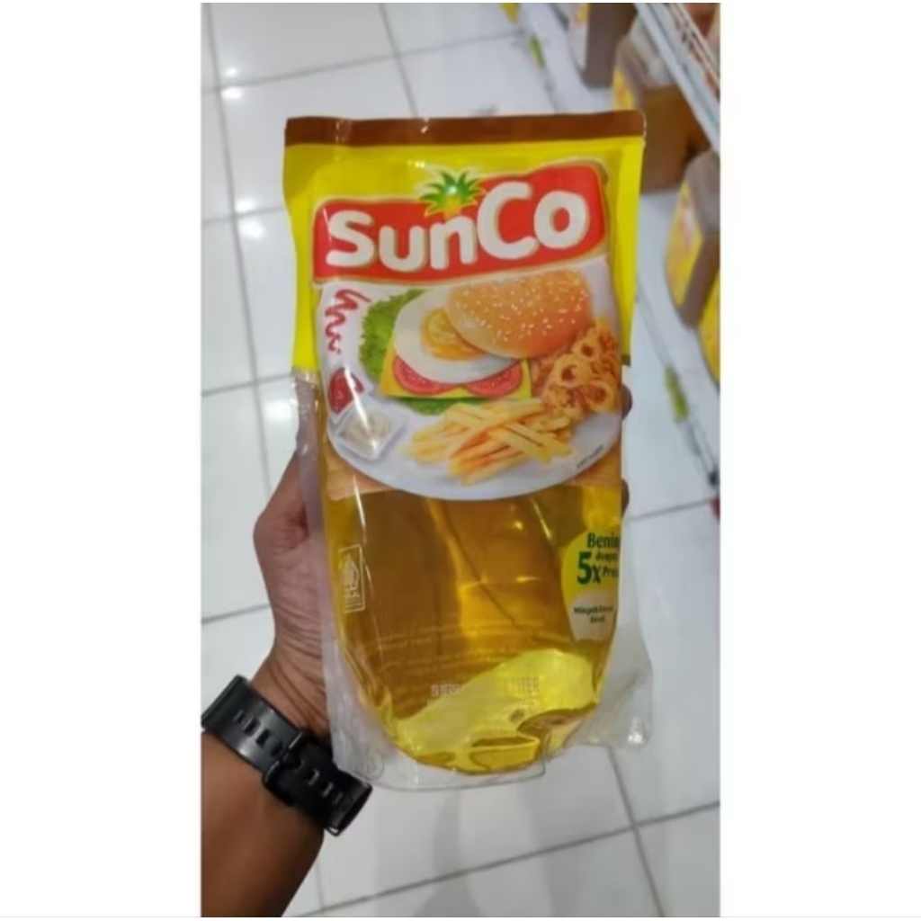 

Minyak goreng sunco refil 1 liter
