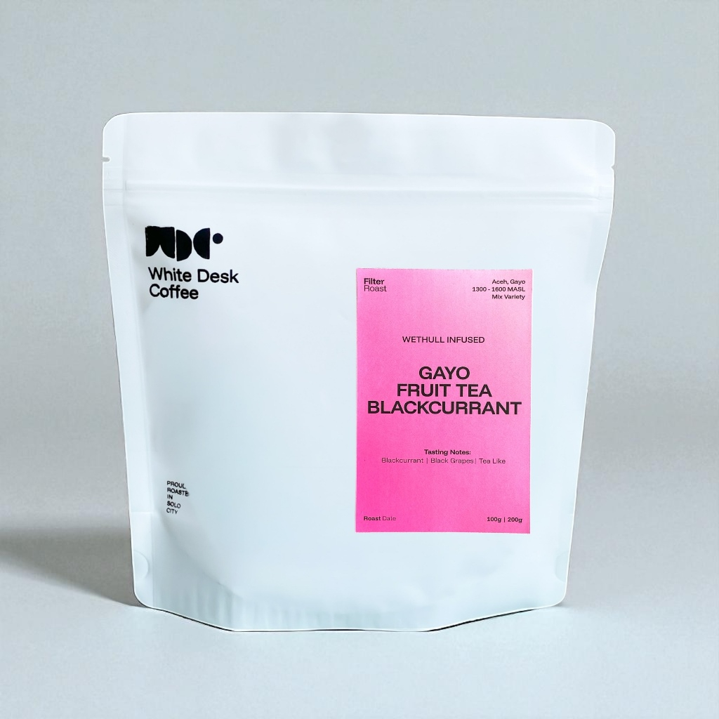 

Biji Kopi Arabica Gayo Blackcurrant - White Desk Coffee - Specialty Coffee 100/200 Gram