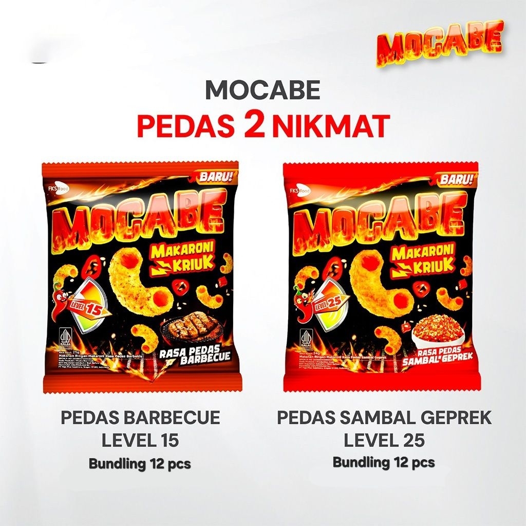 

Paket Bundling - Macaroni Mocabe - 24gr - 12pcs