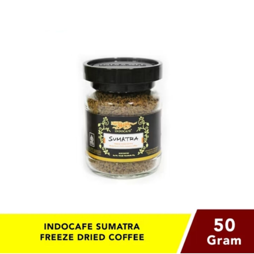 

Indocafe Sumatra Freeze Dried Coffee 50gr