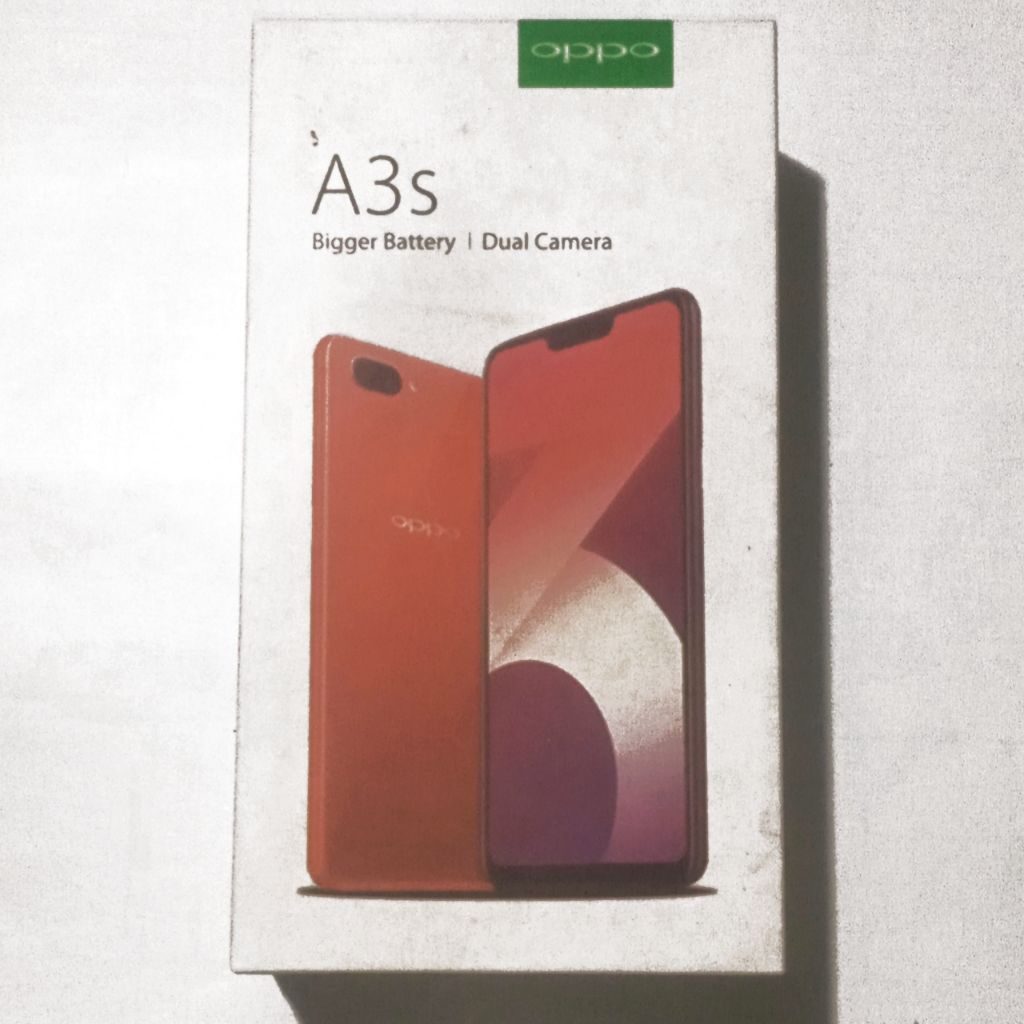 Dus Box Kotak Hp Oppo A3S Original Copotan