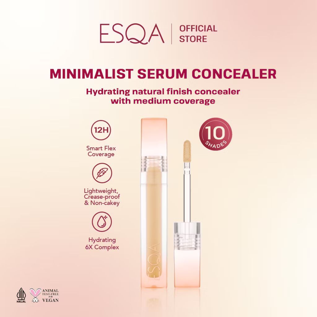 ESQA Minimalist Serum Concealer 4gr Shade Vanilla