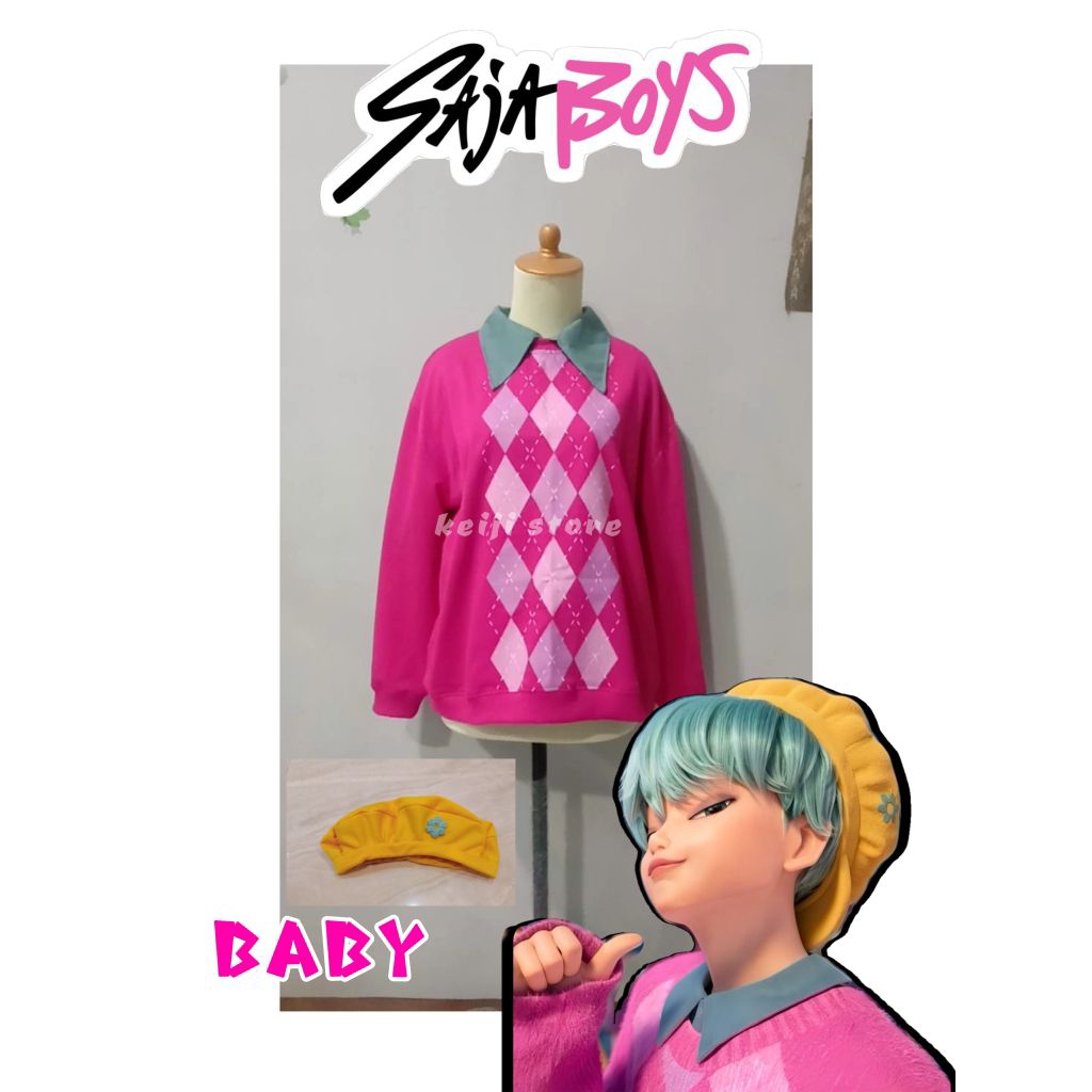 ‼️baca desk‼️ Baby Saja Boys Costume Cosplay / K-Pop Demon Hunter
