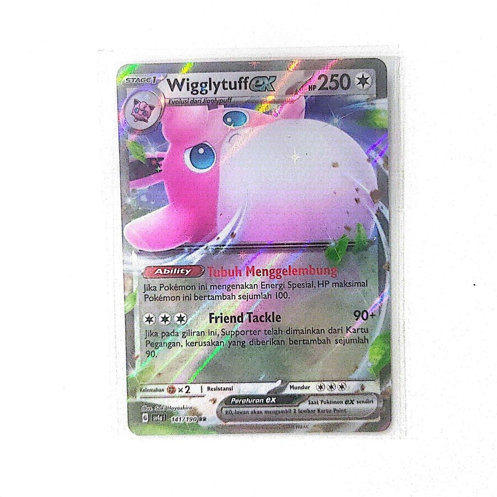 Kartu EX (Wigglytuff, Clodsire, Glimmora)
