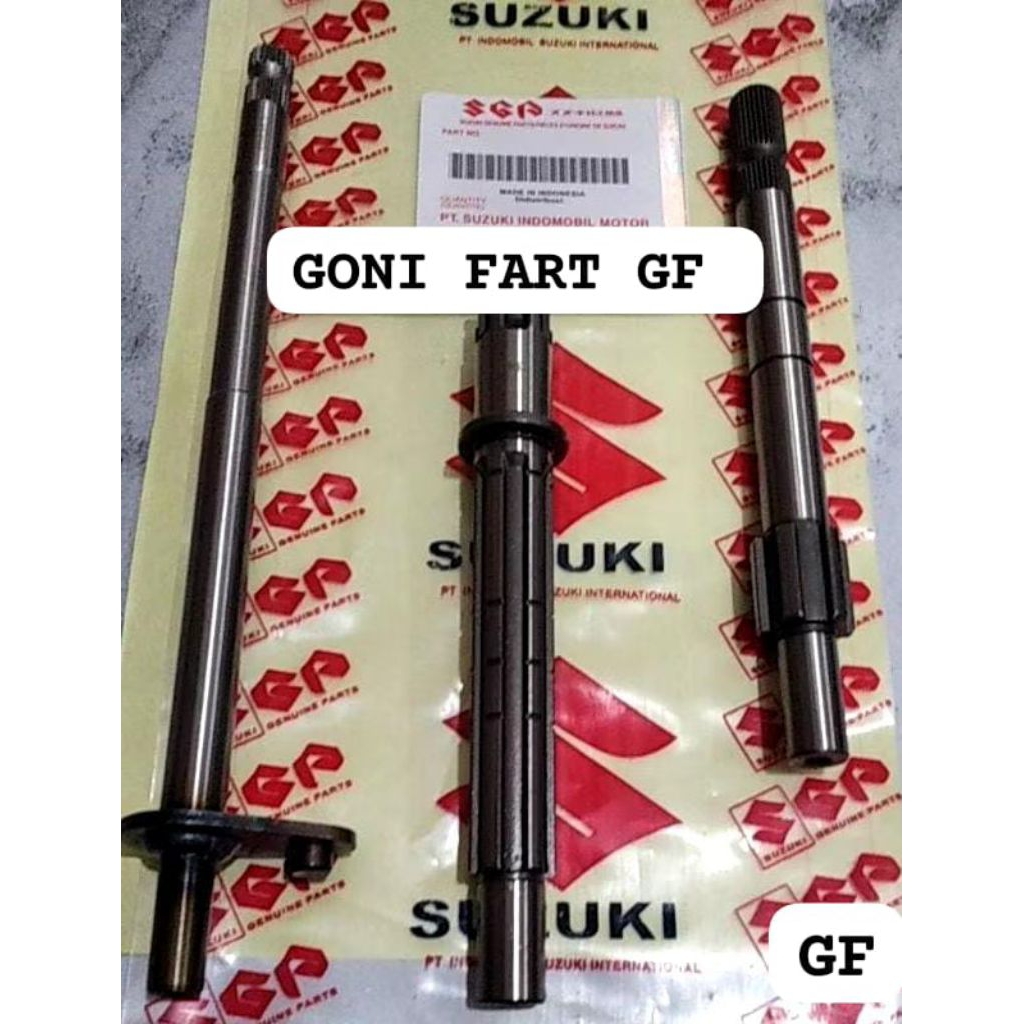 paket murah as gear depan plus as operan plus as selah Suzuki Satria 2 tak lumba hiu 6speed SGP orig