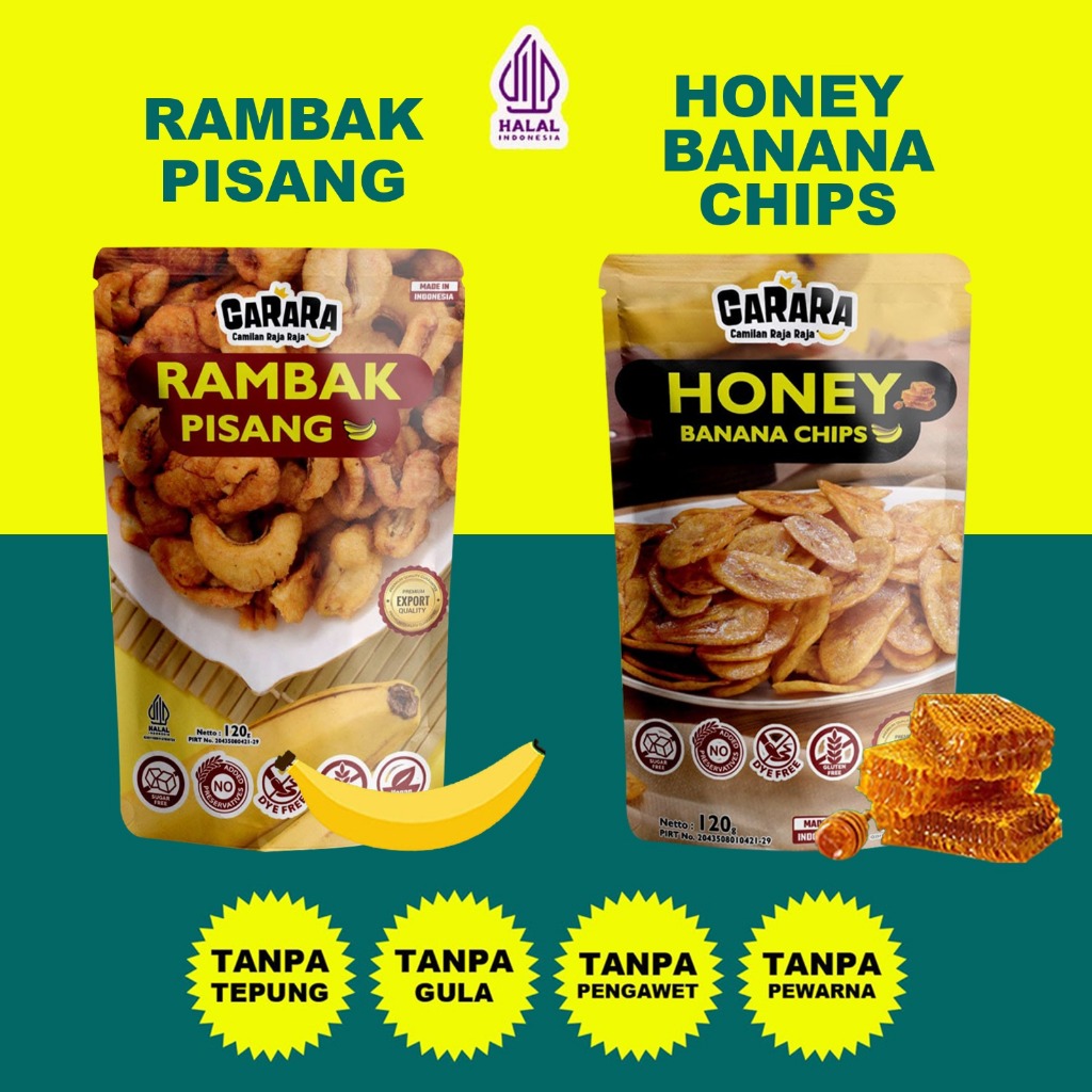 

CARARA Camilan Raja Raja Berat 120gr Exp September 2026 PROMO HALAL