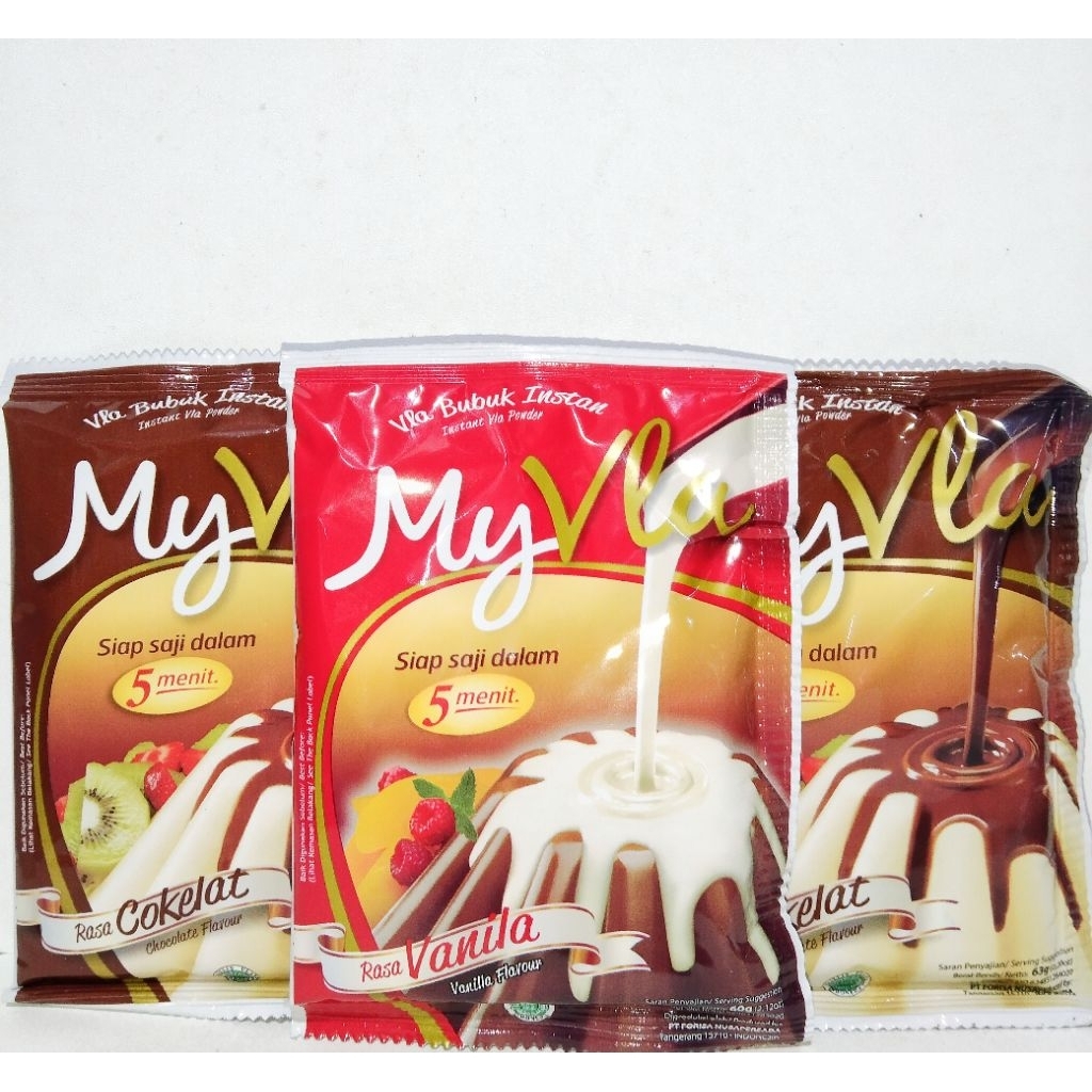

MY VLA Cokelat/ Vanila 60gr