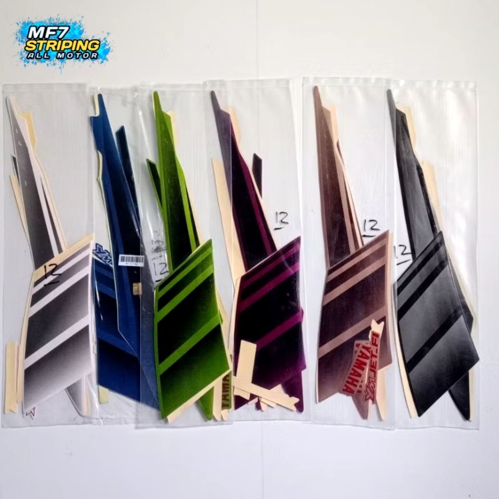 STRIPING MOTOR MIO SOUL GT 2012 Fullset – Stiker Body Motor