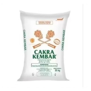 

CAKRA KEMBAR TEPUNG TERIGU 25 KG / TEPUNG TERIGU CAKRA KEMBAR 25 KG