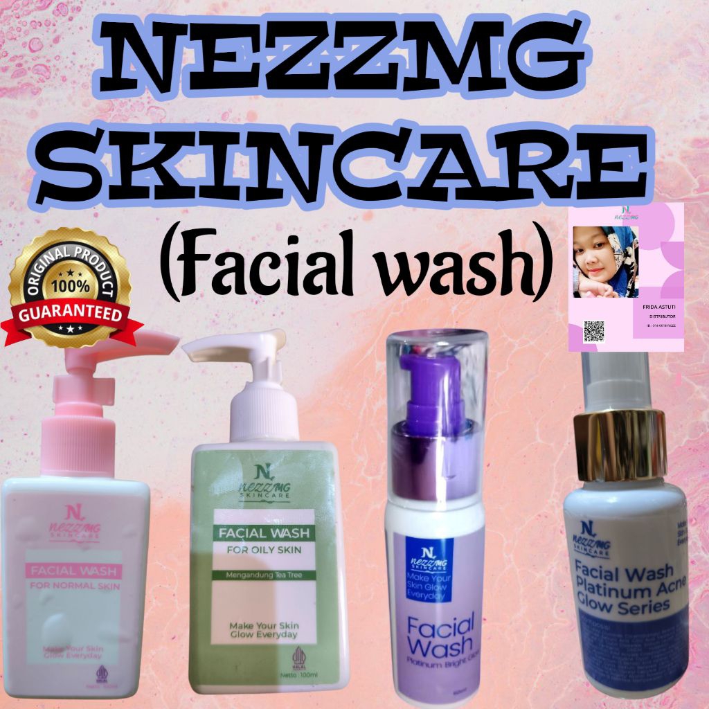 [READY STOCK] ECER FACIAL WASH REGULER DAN PLATINUM NEZZMG