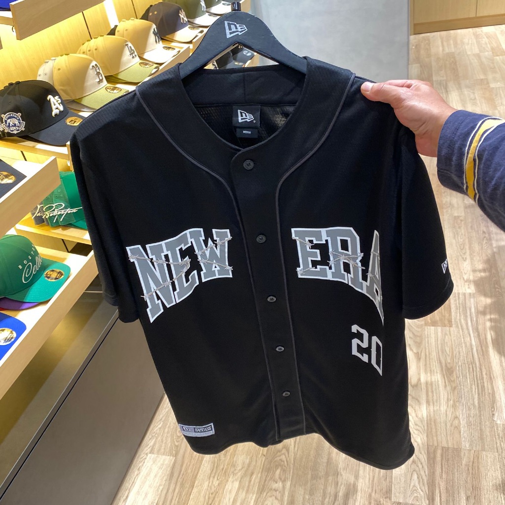 Jastip. Kemeja Jersey Kerah Tegak New Era (Man)