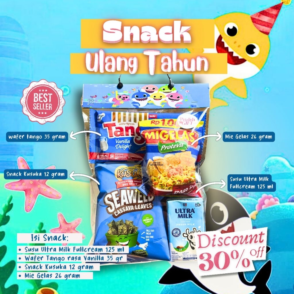 

SNACK ULANG TAHUN ANAK TERMURAH DAN BERKUALITAS | DISKON 30% | SIAP KIRIM | SNACK ULANG TAHUN | MAKANAN ULANG TAHUN | JAJANAN ULANG TAHUN ANAK | HAMPERS ULANG TAHUN | BINGKISAN ULANG TAHUN