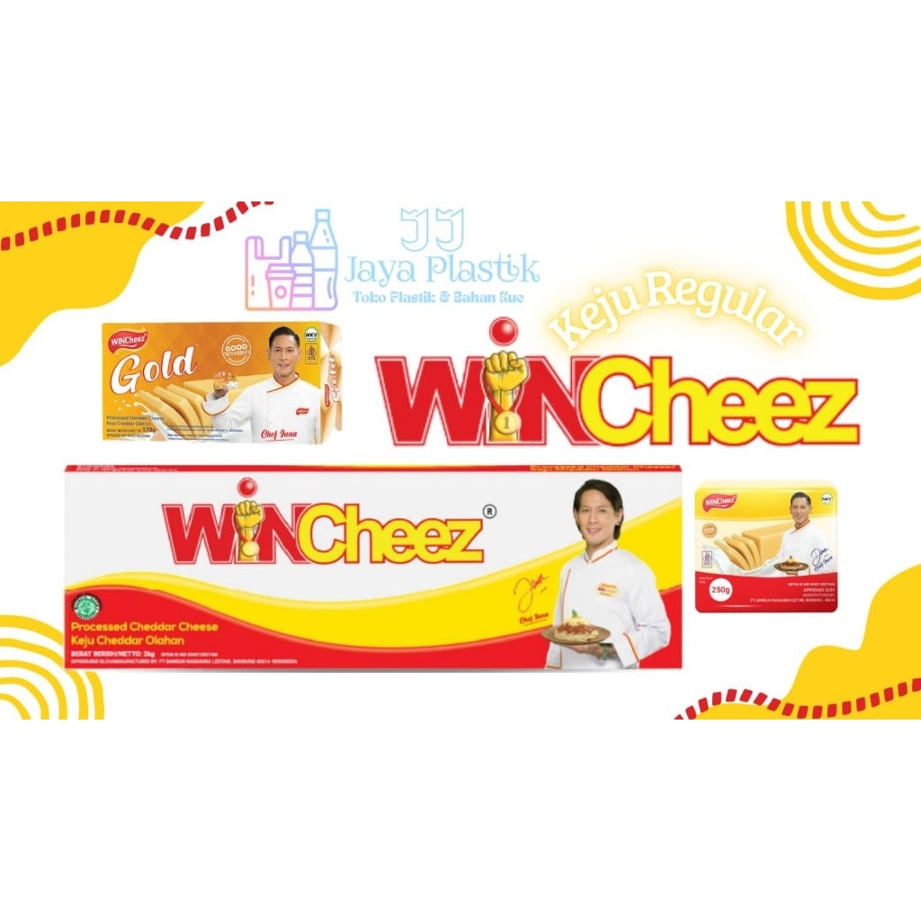 

Keju Cheddar Wincheez GOLD 170gr