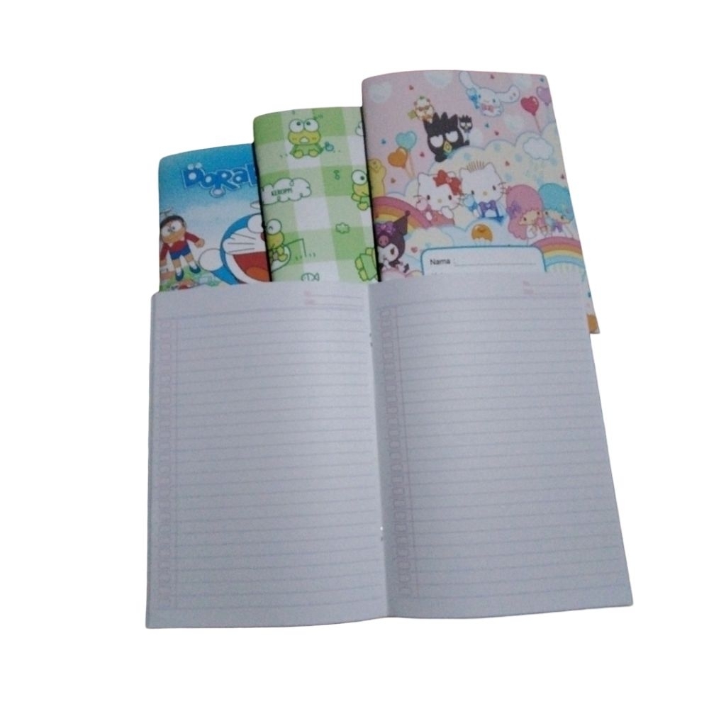 

Cetak buku custom, sampul foto dan karakter isi 32 Lembar