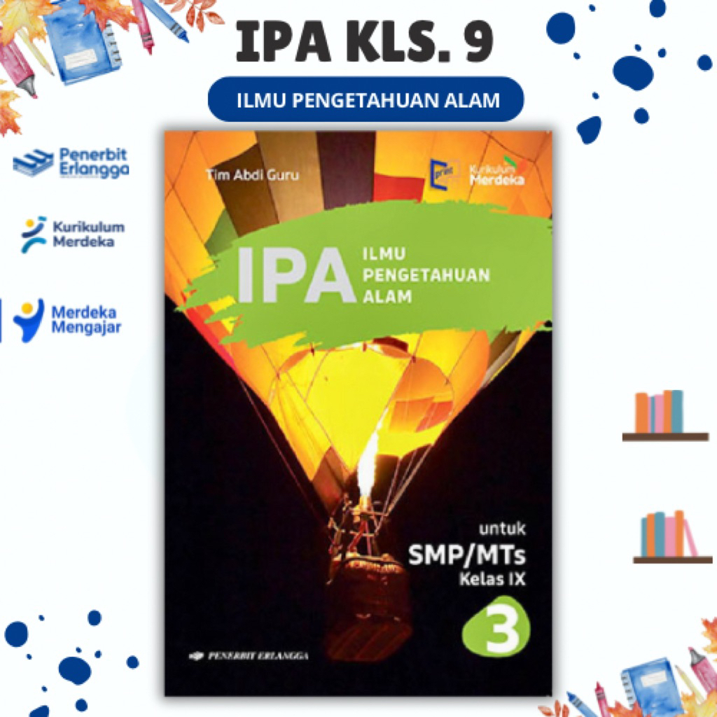 Buku IPA SMP/MTs Kelas 9 (Penerbit Erlangga)