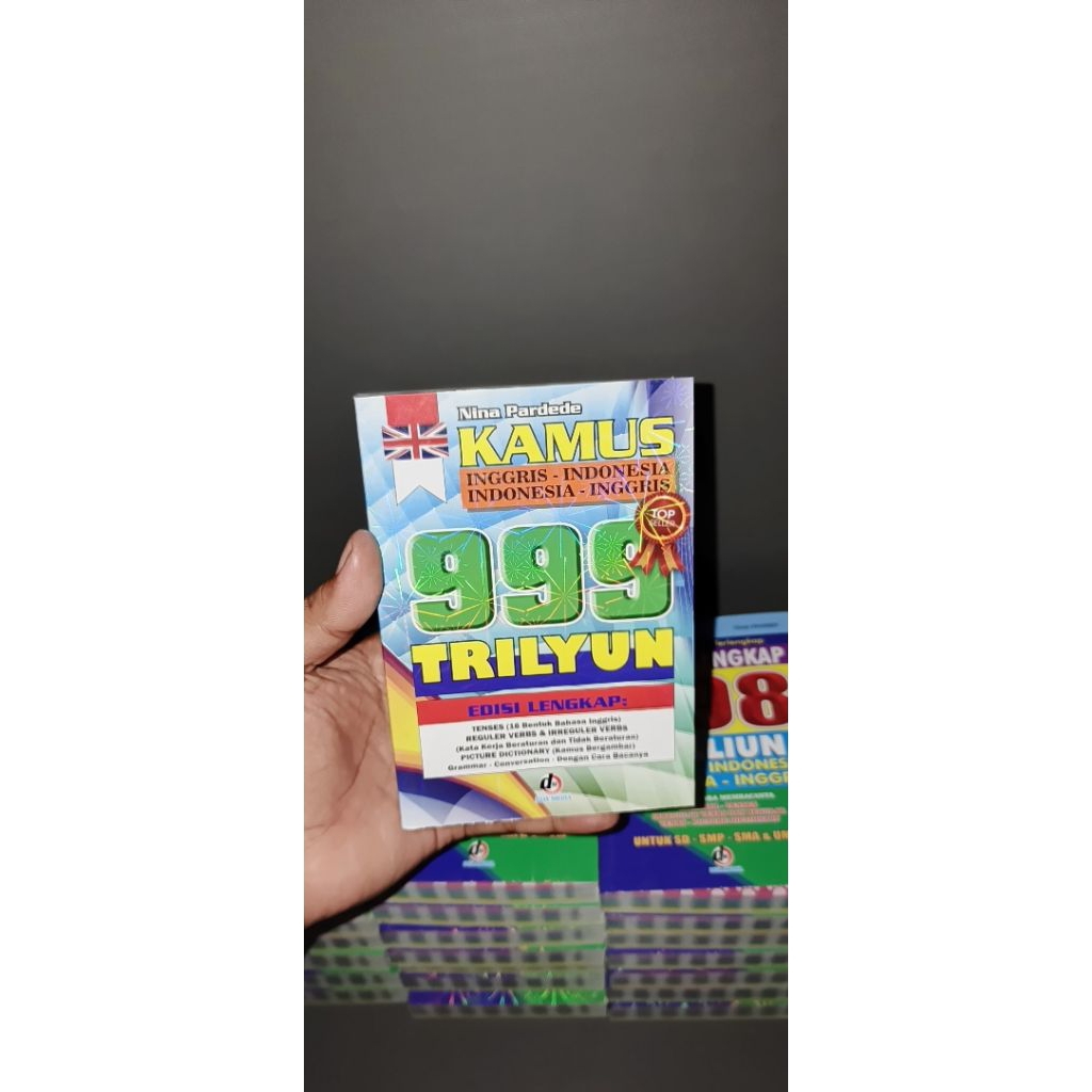 

Buku Kamus Bahasa Inggris Dan Indonesia Lengkap Bergambar Untuk Anak SD SMP SMA KULIAH Original