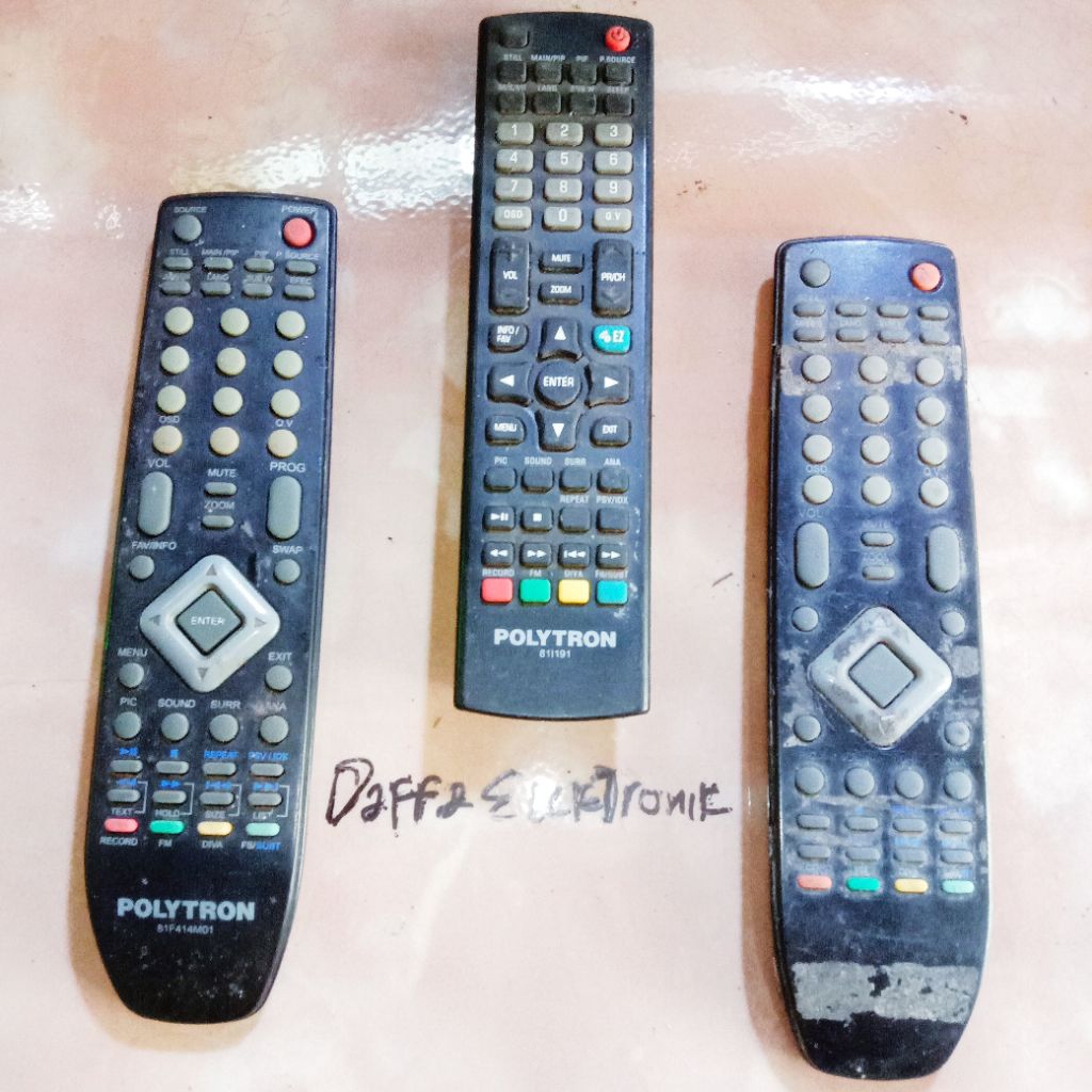 remot tv LED Polytron original asli bisa untuk semua seri | remot Polytron led kondisi bekas | remot