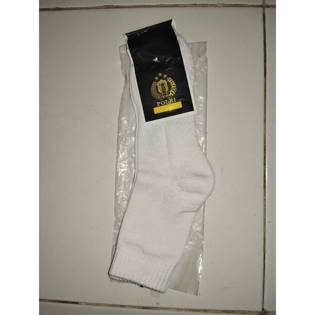Kaos Kaki Olahraga Putih Polri