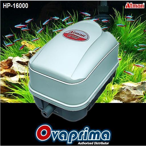 Atman HP-16000 Pompa Udara Aquarium/Kolam/Limbah Air Pump Blower HP16000