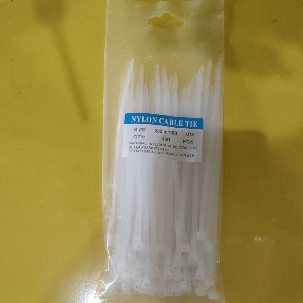 

Nylon Cable Tie Size 3,6 x 150 MM